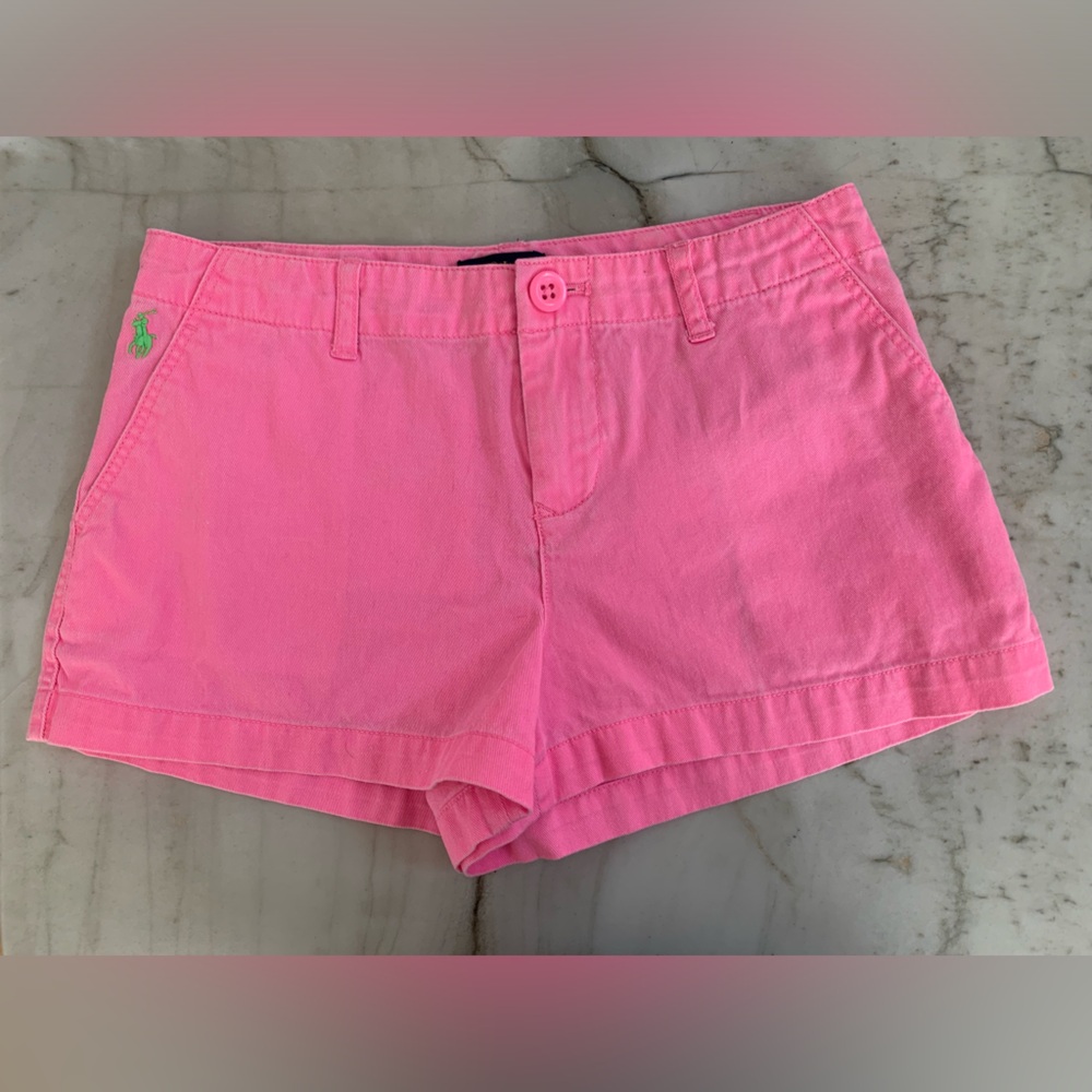 Polo pink shorts Girls size 12